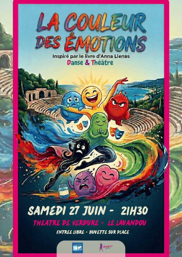 spectacle danse et théâtre le lavandou la couleur des emotions