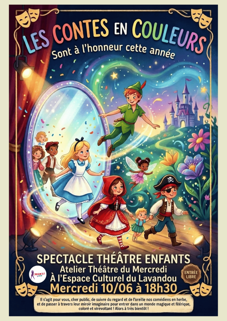 Les contes en couleurs théâtre enfants le lavandou bormes les mimosas