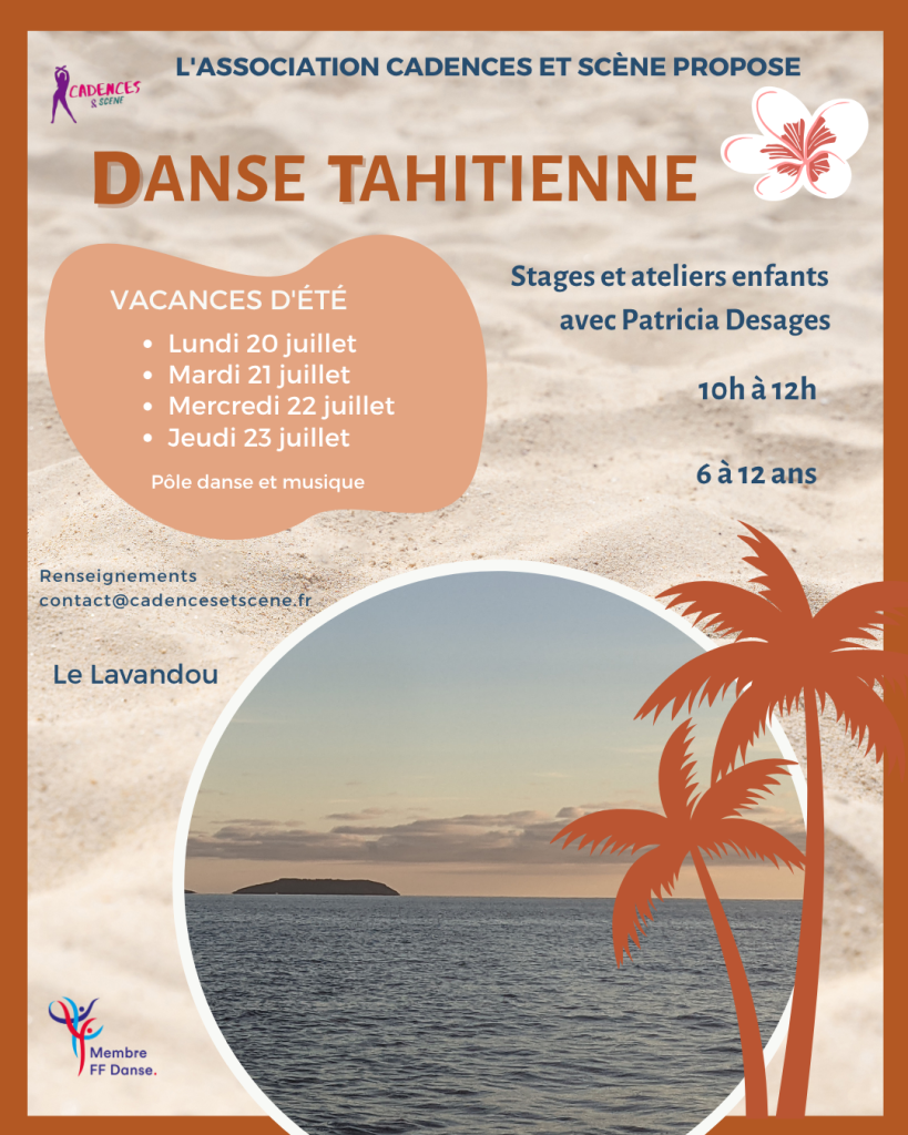 Stage danse tahitienne enfants au Lavandou | Vacances d&rsquo;été